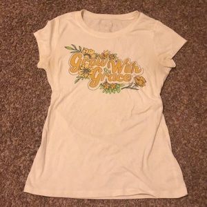 Women’s White Grown with Grace Graphic Tee